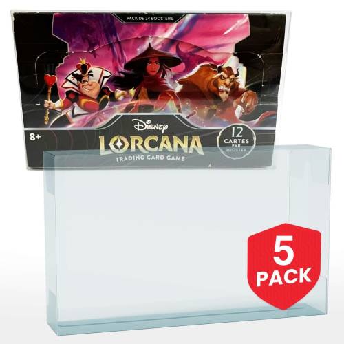 Evoretro - EVORETRO - Protector for Lorcana 24 pack booster pack of 5