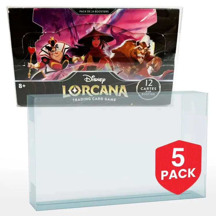 Evoretro - EVORETRO - Protector for Lorcana 24 pack booster pack of 5