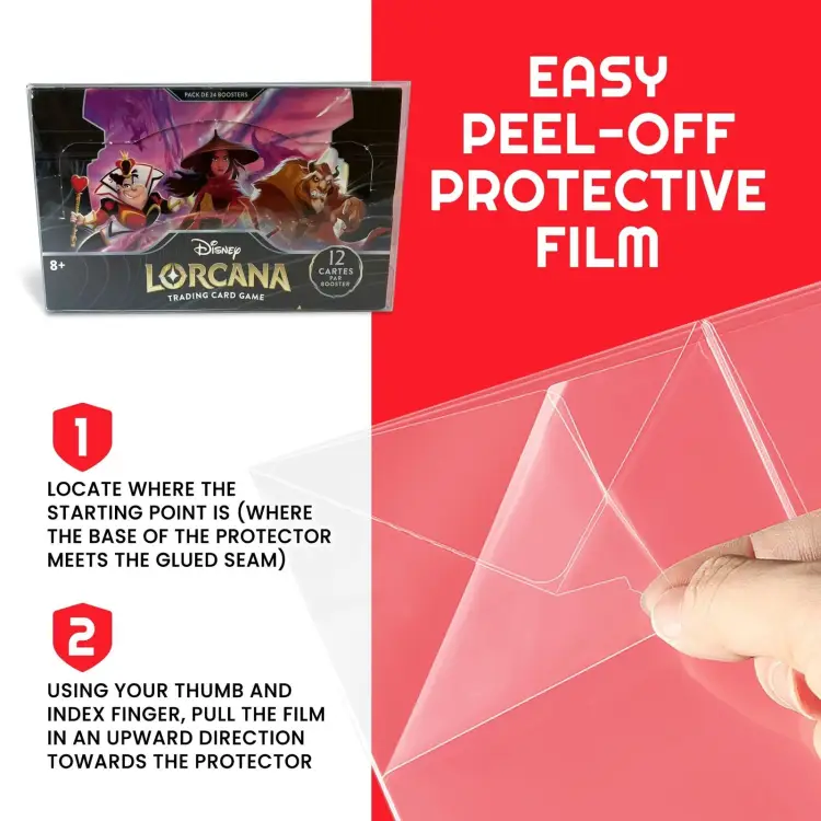 Evoretro - EVORETRO - Protector for Lorcana 24 pack booster pack of 5