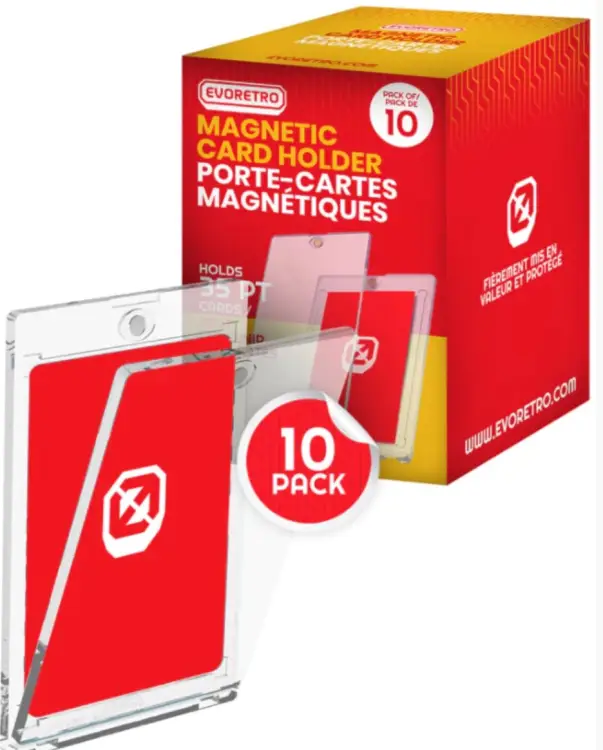 Evoretro - EVORETRO - Magnetic Card Holder 35PT 10-Pack