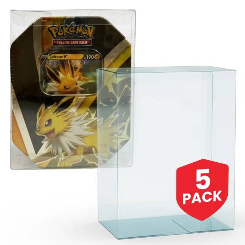 Evoretro - EVORETRO - PET Protector For Tin Box Pokemon 5pc