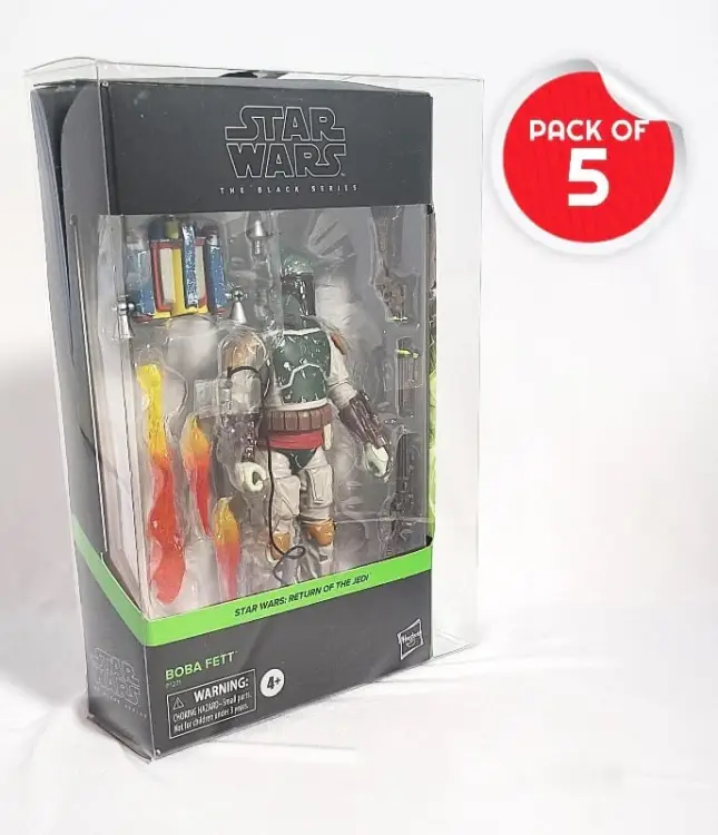 Evoretro - EVORETRO - PET Protector For Black Series Action Figure Star Wars 5pc
