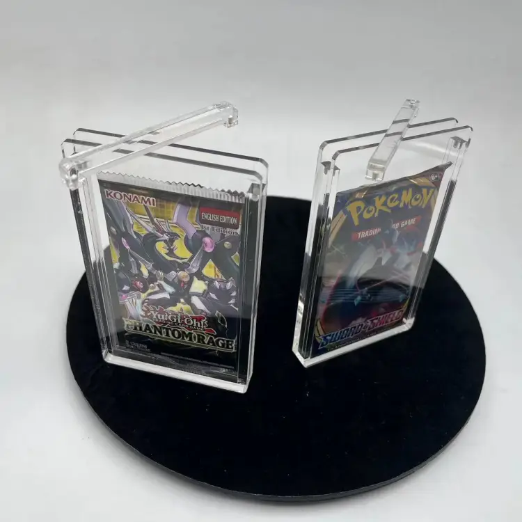 Evoretro - EVORETRO - Acrylic Case for Booster Pack with Magnetic 5pcs