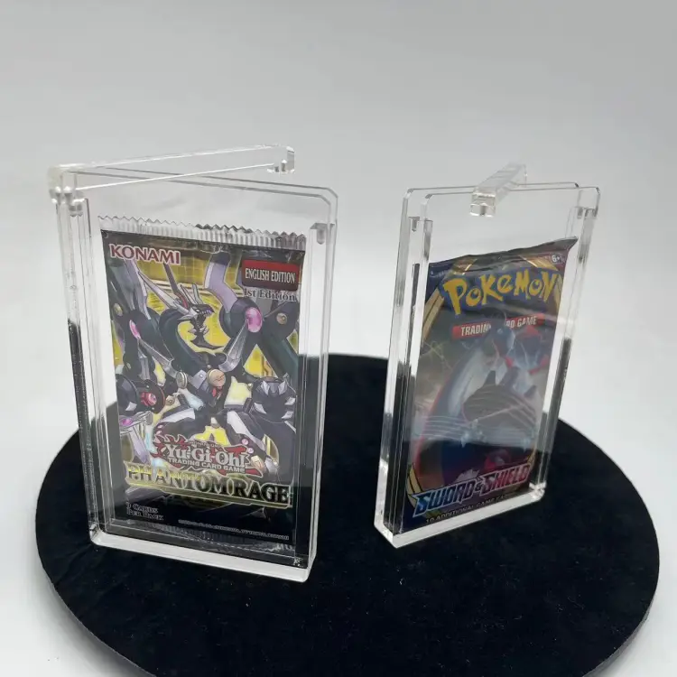 Evoretro - EVORETRO - Acrylic Case for Booster Pack with Magnetic 5pcs