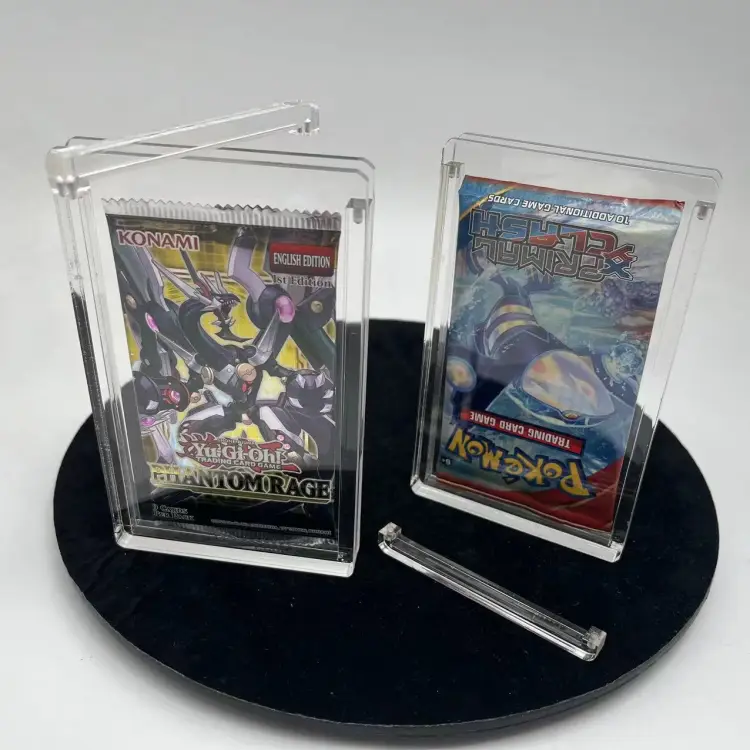 Evoretro - EVORETRO - Acrylic Case for Booster Pack with Magnetic 5pcs