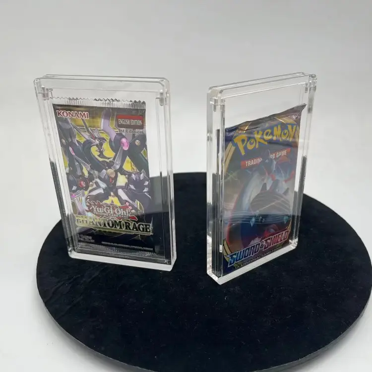 Evoretro - EVORETRO - Acrylic Case for Booster Pack with Magnetic 5pcs