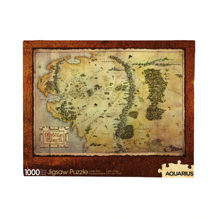 Aquarius - THE HOBBIT - Map - Puzzle 1000P