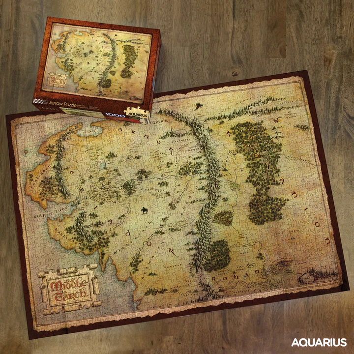 Aquarius - THE HOBBIT - Map - Puzzle 1000P