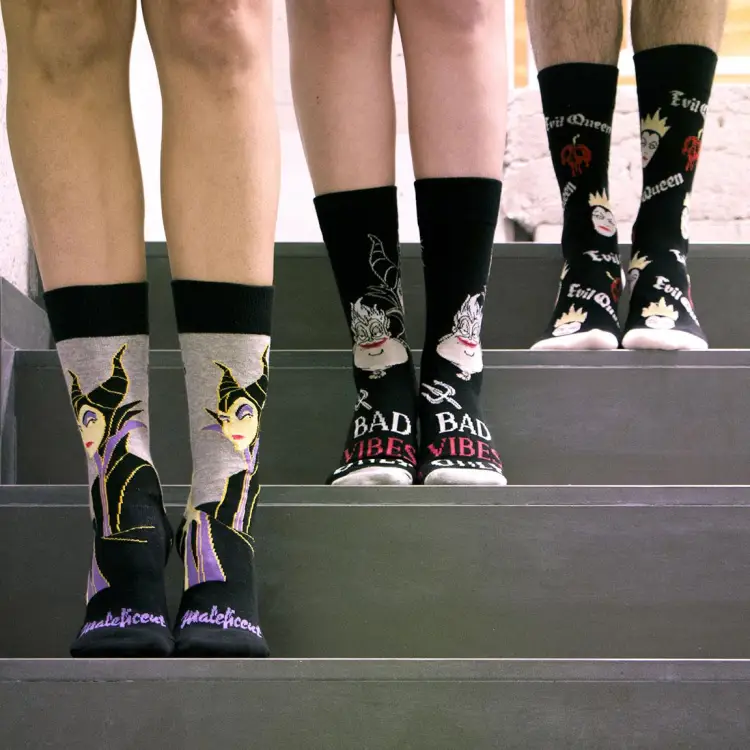 Cerda - DISNEY VILLAINS - 3 Pairs socks Pack (UK Size 3,5-9)