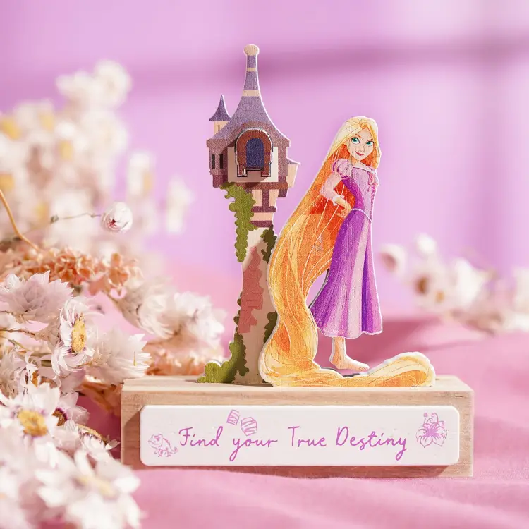 Widdop - DISNEY PRINCESS - Rapunzel - Mini Castle Plaque
