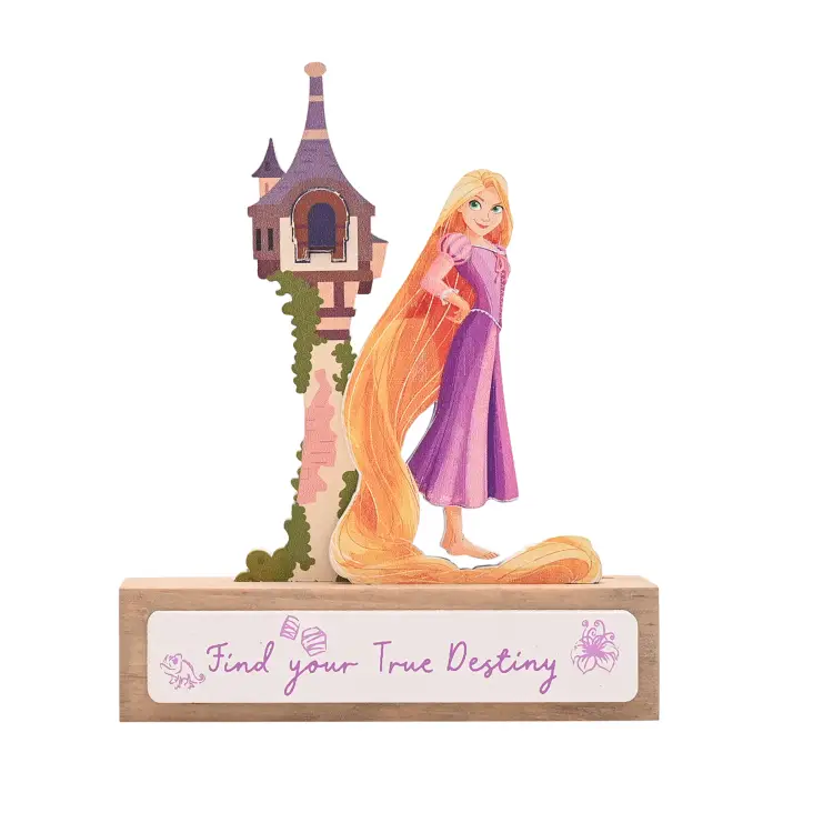 Widdop - DISNEY PRINCESS - Rapunzel - Mini Castle Plaque