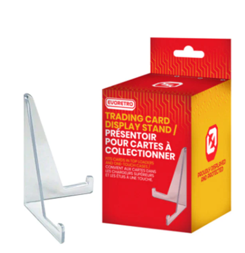 Evoretro - EVORETRO - Card Display Stand 35-260PT Clear Durable Stand 5-Pack
