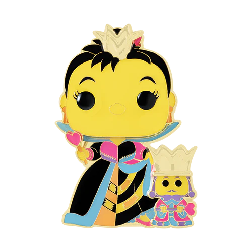 Funko - DISNEY - Pop Large Enamel Pin N° 19 - Queen and King