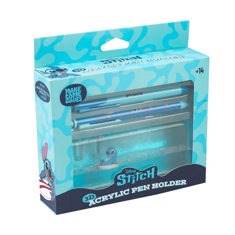 Grupo Erik - STITCH - Set of 2 Pen with 3D Acrylic Stand