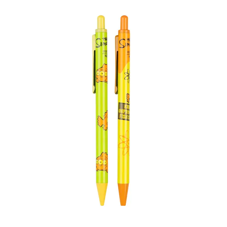 Grupo Erik - THE SIMPSONS - Set of 2 Pen with 3D Acrylic Stand