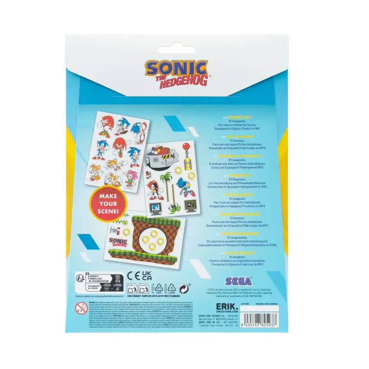 Grupo Erik - SONIC - Magnets Set