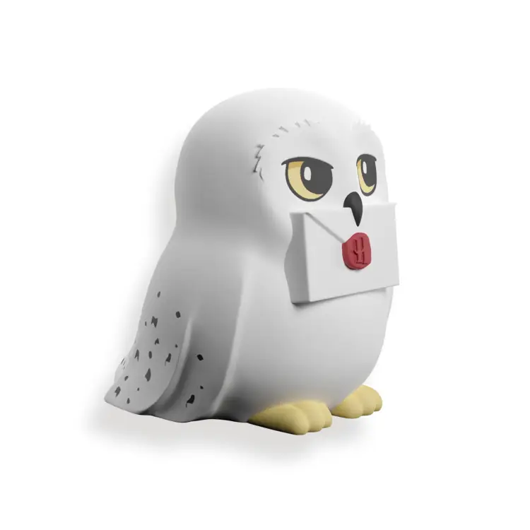 Grupo Erik - HARRY POTTER - Hedwig - 'Squishy' 3D Decorative Lamp