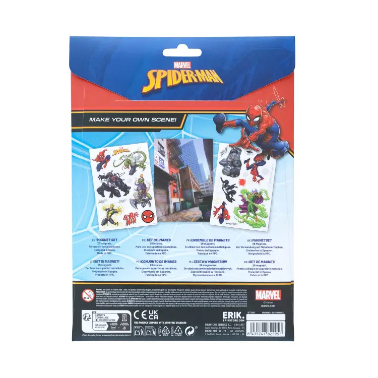 Grupo Erik - SPIDER-MAN - Magnets Set
