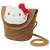 Benelic - HELLO KITTY - Hello Kitty - Straw crossbody bag 13.8x11.5cm