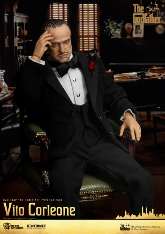 Beast Kingdom - THE GODFATHER - Vito Corleone - Dynamic Action Heroes 20.5cm