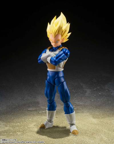 Bandai Tamashii Nations - DRAGON BALL Z - Super Saiyan Vegeta - Figure S.H. Figuarts 13.5cm