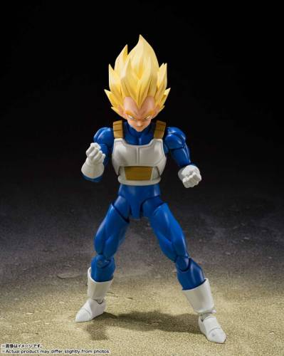 Bandai Tamashii Nations - DRAGON BALL Z - Super Saiyan Vegeta - Figure S.H. Figuarts 13.5cm