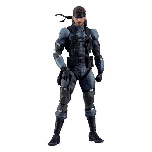 METAL GEAR SOLID 2 - Snake - Statuette Figma Update Edition 16cm