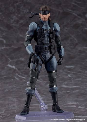 METAL GEAR SOLID 2 - Snake - Statuette Figma Update Edition 16cm