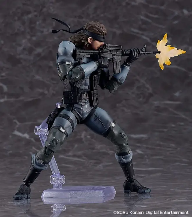 METAL GEAR SOLID 2 - Snake - Statuette Figma Update Edition 16cm