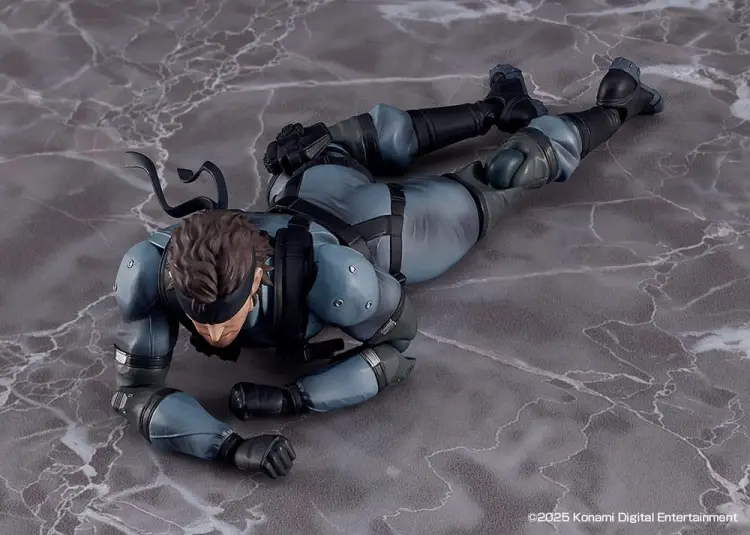 METAL GEAR SOLID 2 - Snake - Statuette Figma Update Edition 16cm