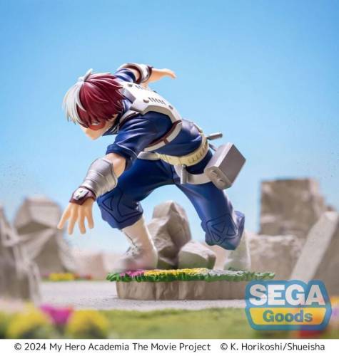 Sega Goods - MY HERO ACADEMIA - Shoto Todoroki - Figure Xross Link 12cm