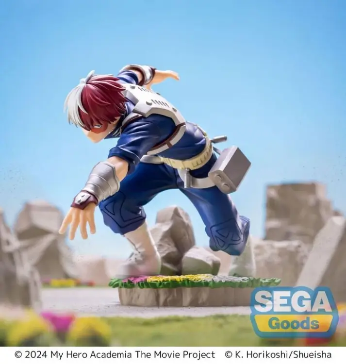 Sega Goods - MY HERO ACADEMIA - Shoto Todoroki - Figure Xross Link 12cm