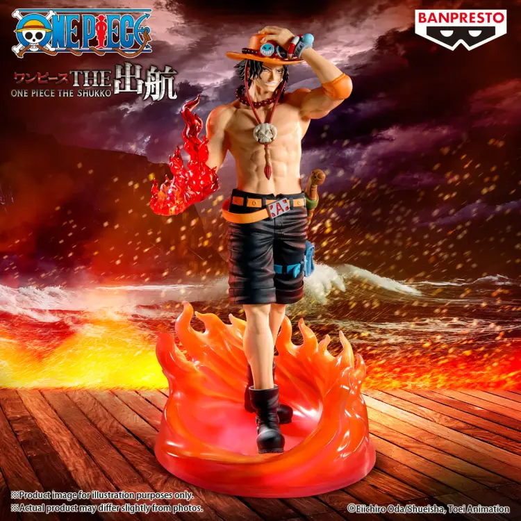 Banpresto - ONE PIECE - Portgas D. Ace - Figure The Shukko Special 20cm