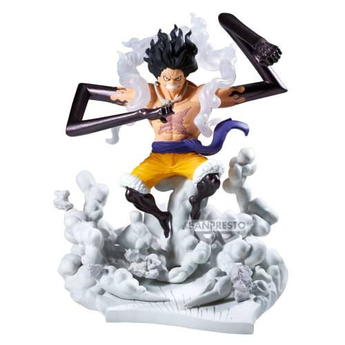 Banpresto - ONE PIECE - Monkey D. Luffy Gear 4 - Figure Senkozekkei 15cm