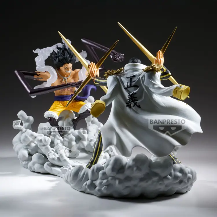 Banpresto - ONE PIECE - Monkey D. Luffy Gear 4 - Figure Senkozekkei 15cm