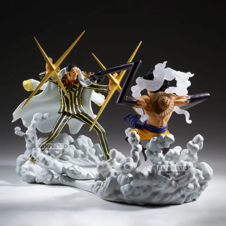 Banpresto - ONE PIECE - Monkey D. Luffy Gear 4 - Figure Senkozekkei 15cm