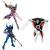 Banpresto - EVANGELION - 14th Angel Zeruel - 3 Figure set 13cm