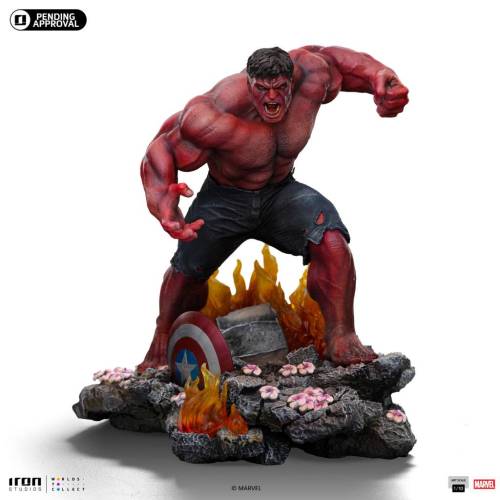Iron Studios - CAPTAIN AMERICA 4 - Red Hulk - Statue Art Scale 1/10 23.5cm