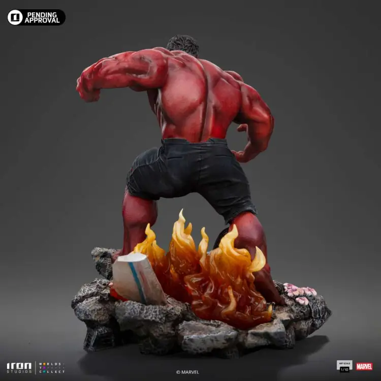 Iron Studios - CAPTAIN AMERICA 4 - Red Hulk - Statue Art Scale 1/10 23.5cm