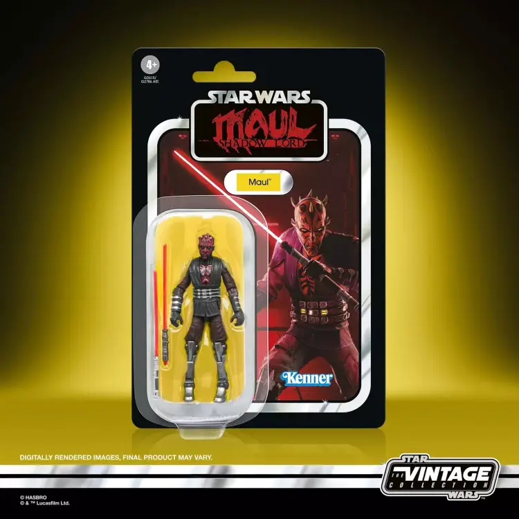 Hasbro - STAR WARS MAUL SHADOW LORD - Maul - Figure Vintage Collection 10cm