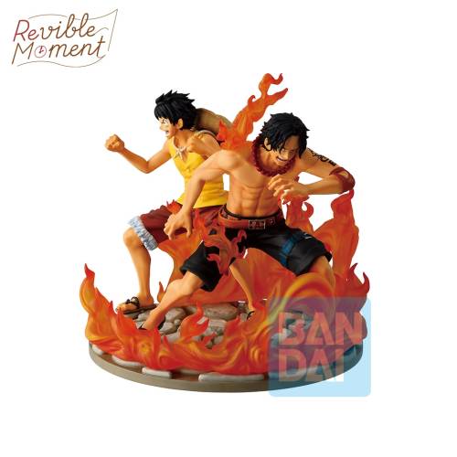 Banpresto - ONE PIECE - Ace & Luffy - Figure Dramatic Memories 15cm