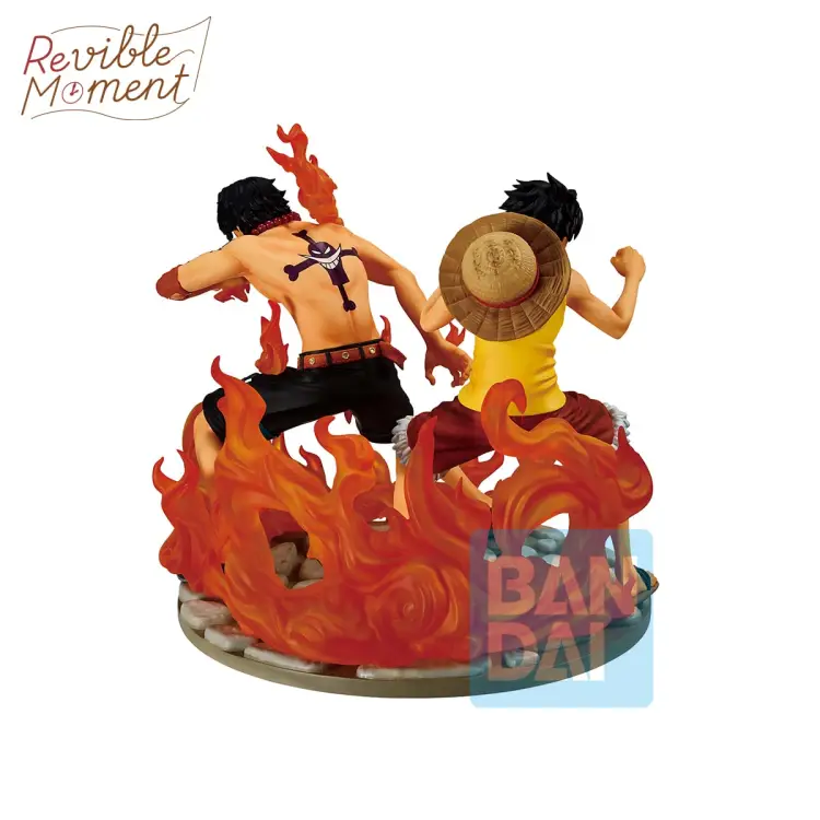 Banpresto - ONE PIECE - Ace & Luffy - Figure Dramatic Memories 15cm