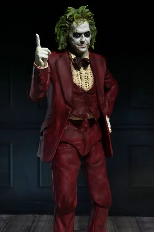 Neca - BEETLEJUICE 2 - Beetlejuice "Red Tuxedo" - Ultimate Figurine 18cm