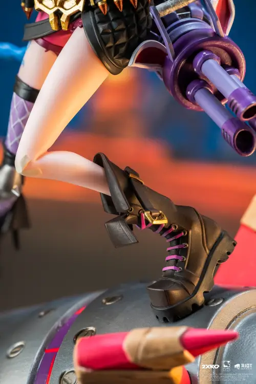 PureArts - LEAGUE OF LEGENDS - Jinx & Warwick - Statue Diorama 1/10 37cm