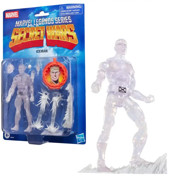 Hasbro - MARVEL - Ice Man "Secret Wars" - Figure Legends Series 15cm