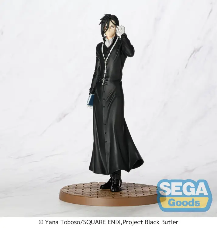 Sega Goods - BLACK BUTLER - Sebastian Michaelis - Figure Luminasta 22cm
