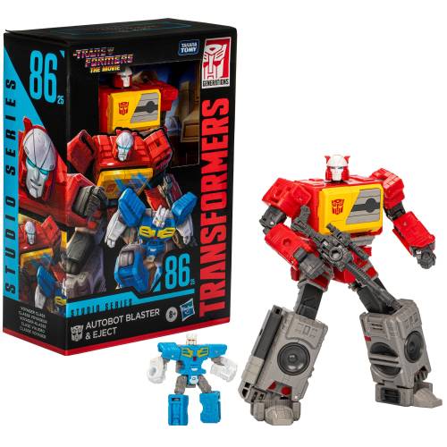Hasbro - TRANSFORMERS - Autobot Blaster - Figure Studio Series Voyager 14cm