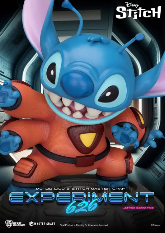 Beast Kingdom - DISNEY - Stitch Experiment 626 - Statuette Master Craft 39 cm