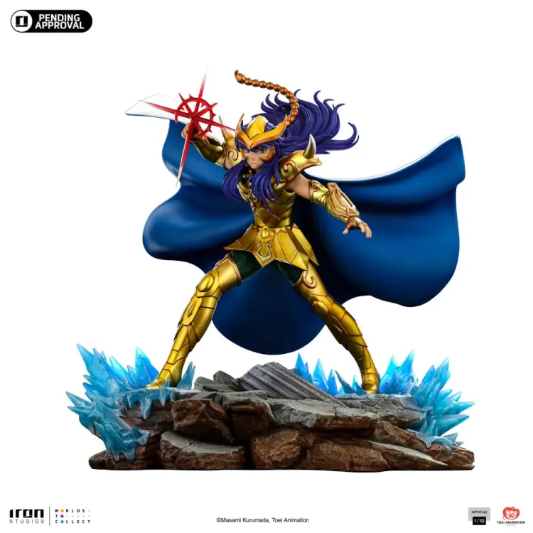 Iron Studios - SAINT SEIYA - Scorpio Milo - Statue Art Scale 1/10 23.6cm