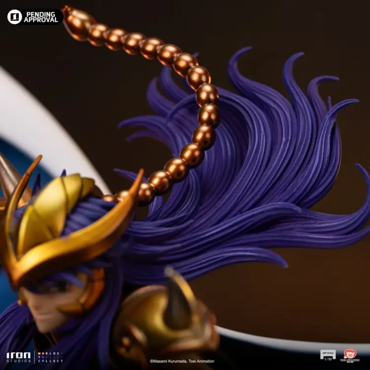 Iron Studios - SAINT SEIYA - Scorpio Milo - Statue Art Scale 1/10 23.6cm